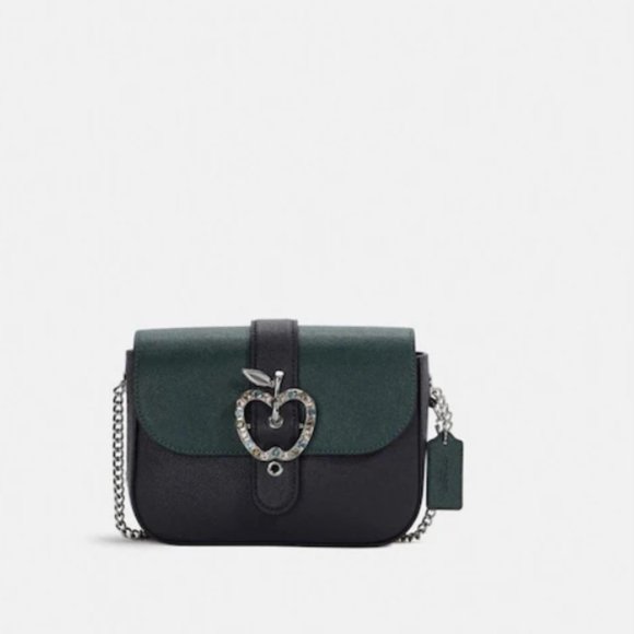 Coach Gemma Crossbody In Colorblock With Apple Buckle NWT